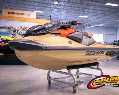 2025 Sea-Doo RXP-X 325 iBR Metallic Tan / Lava Red Premium