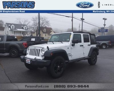 2018 Jeep Wrangler JK Unlimited 4X4 Sport 4DR SUV