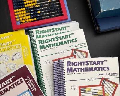 [promised] Math levels C-G RightStart game-based learning