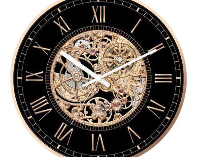 1980s Retro Gear Clock