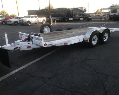 2019 Pj Trailers HD Equipment Tilt 6" Channel (TJ) 18'