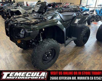 2024 Honda FourTrax Foreman Rubicon 4x4 EPS Black Forest Green