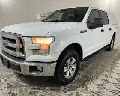 Mileage: 96,354. Year: 2015. Make: Ford. Model: F150 SuperCrew Cab. Trim: XLT Pickup 4D 5 1/2 ft. Automatic, 6-Spd transmission. Exterior: White. Interior: Black. Interior: Towing Pkg, V6 Flex Fuel 3.5 Liter, Cruise Control, Alarm System, Dual Air Bags, Side Air Bags, Power Windows, Alloy Wheels, F&R Head Curtain Air Bags, 4WD, Tilt & Telescoping Wheel, AdvanceTrac, CD/MP3 (Single Disc), SYNC, ...