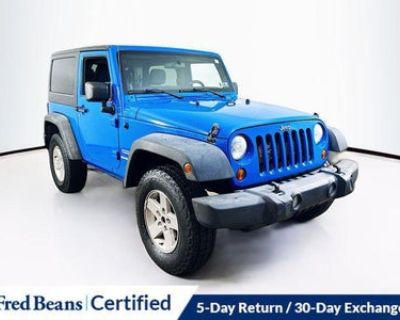 2012 Jeep Wrangler 4X4 Sport 2DR SUV