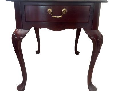 Ethan Allen Georgian Court Cherry Court Cherry End Tables Set of Two