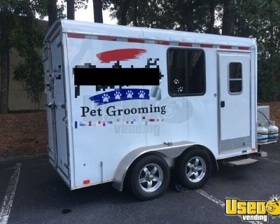 Preowned 2019 Pet Grooming Trailer | Mobile Business Trailer