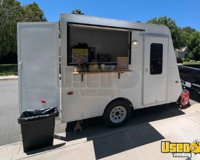 Like New - 6' x 9' Coffee Concession Trailer with NSF Equipment and HCD Insignia