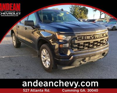 1 previous owner(s). Mileage: 0. Pickup Truck. Fuel Type: Gas. CARFAX One-Owner.This 2022 Chevrolet Silverado 1500 Custom includes a 10-Way Power Driver Seat w/Lumbar, 120-Volt Bed Mounted Power Outlet, 120-Volt Instrument Panel Power Outlet, 3.5 Monochromatic Display Driver Info Center, 40/20/40 Front Split-Bench Seat, Alloy wheels, Bluetooth For Phone, Chevrolet Connected Access Capable, Colo...