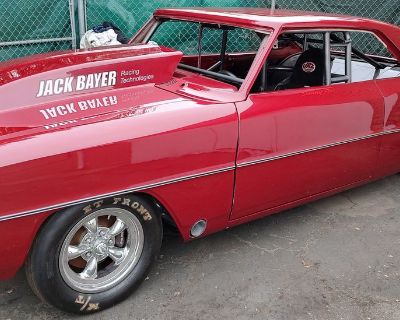1966 Nova Chevy II drag car