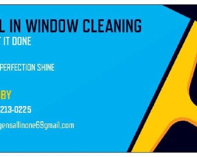 ALL IN ONE WINDOW CLEANING SERVICE