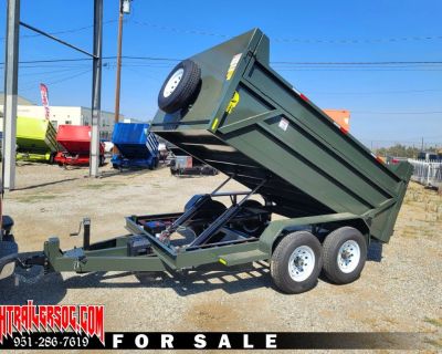 12ft HD Equipment Dump Trailer