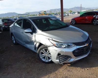 Salvage Silver 2019 Chevrolet Cruze Ls