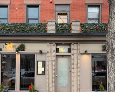 11-13 Waverly Pl Apt 3. Updated 1 BR apartment located on the 3rd floor above Bottle Hill Tavern in the center of downtown Madison. Nicely updated, freshly painted, spacious rooms. Overlooks Waverly Place. Great for NYC commuter.. 1 Bedroom. 1 Bathroom