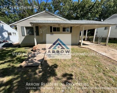 3 Bedroom 1BA 816 ft Pet-Friendly Single-family home For Rent in Saint Louis, MO