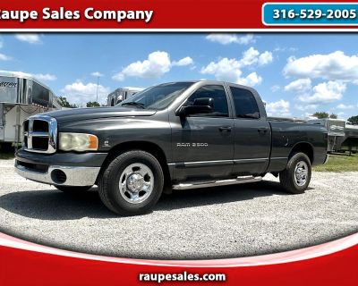 2003 Dodge Ram 2500 SLT Quad Cab Short Bed 2WD