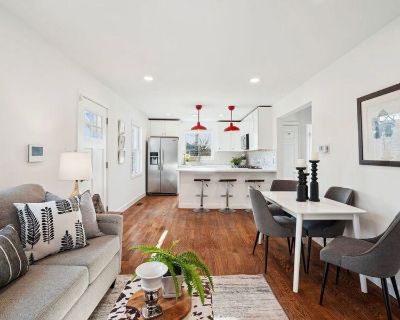 5643 Clay Pl NE. Spacious 4 BR / 3 BA with 1800 sq ft Open layout with hardwood floors & large windows for natural light Sleek kitchen with white counters & stainless steel appliances Generous closets Washer/dryer in-unit Location: - Tucked in DC s far northeast, near the Maryland border - Local shops & dining along Nannie Helen Burroughs Ave and Dix Street NE - Quiet, residential streets with ...