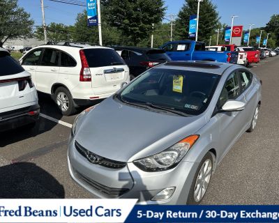 Used 2013 Hyundai Elantra Limited PZEV For Sale Langhorne PA A50388P1 | Fred Beans Ford of Langhorne