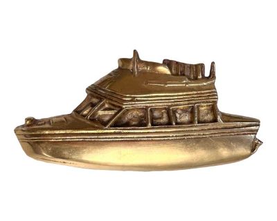 Vintage Solid Brass Boat Door Knocker