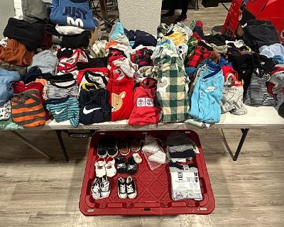 Multi family yard sale