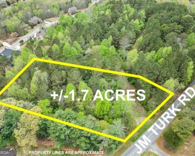 J M Turk Rd Lot,flowery Branch, Plot For Sale