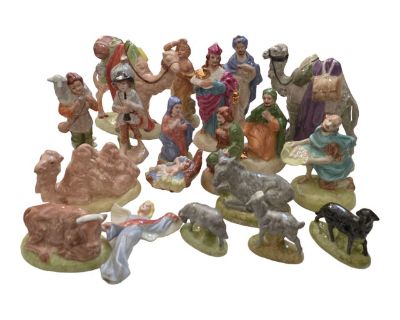 Vintage Nativity Set