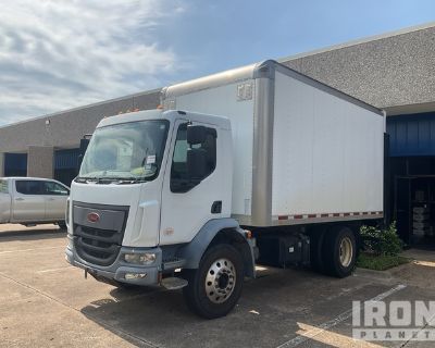 2016 Peterbilt 220 4x2 COE Van Truck (Inoperable)
