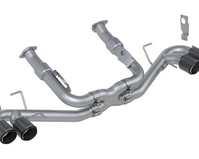 Enjoy the big boost in hps with new MBRP Race Version Cat-Back Exhaust System