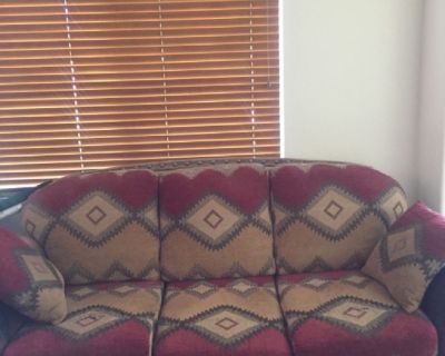 PLAID COUCH - furniture - by owner - sale - craigslist