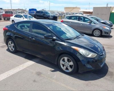 Salvage Gray 2011 Hyundai Elantra Gls