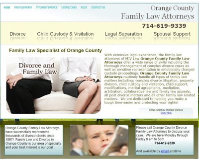Orange County Family Law Attorney