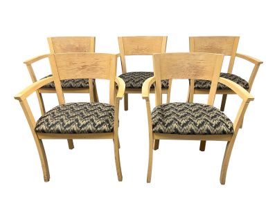Custom Design Sitting Room/Dining Room Chairs, Set of Five