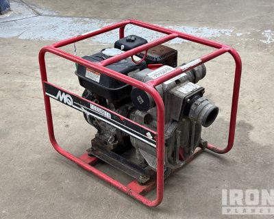 3 in Intake, 3 in Discharge, Centrifugal Trash Pump, 2019 US EPA Label, CARB Compliant, Honda GX240 1 Cylinder Gasoline Engine