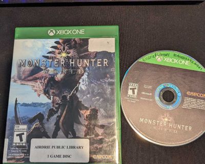 Monster Hunter World. Xbox One