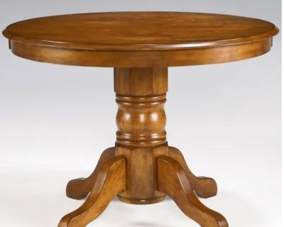Wanted round wooden kitchen table at least 48 inches in diameter. NO glass tables please. Something similar to this.