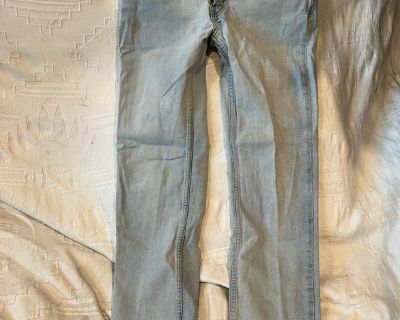 Levi's 511 Stonewashed Blue Jeans Slim Fit Mens 31x30