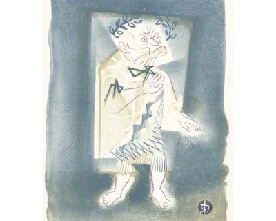 1967 William Gropper Unfinished Symphony Lithograph