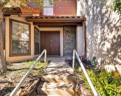 105 Caleta Bch. Quiet 2 bedroom, 2.5 Townhome in secluded gated community near 281 and Brookhollow. Property has entry and breakfast area with a high living and dining room. Fireplace in Master bedroom! Many walk in's, open floor plan and lots of storage. 1 car garage and 1 covered parking. All grounds are taken care of, pest control and tenant will have access to clubhouse and community pool. ...