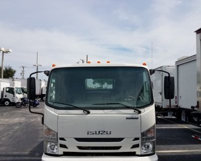 2017 Isuzu NPR HD Gas, 16ft flatbed. Only 4500 miles Factory warranty
