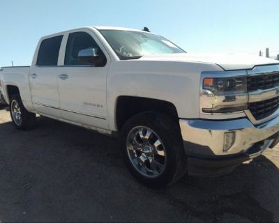 Salvage White 2016 Chevrolet Silverado 1500