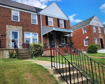 3712 Elmley Ave. Don't miss this 3BR 2BA townhome in Belair-Edison neighborhood of Baltimore City. The kitchen has stainless steel appliances, beautiful countertop, cabinets and access to the backyard. The hardwood floors are beautiful. The basement has a bonus room on the lower level- perfect for use as a media room, workout area or home office with a bathroom on the lower level. PET Freindly ...