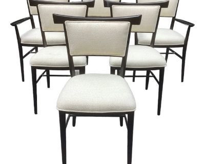 1950s Paul McCobb for Directional Attributed Set of 6 Dining Chairs