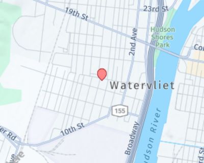 2 Bedroom 1BA 1000 ft Pet-Friendly Apartment For Rent in Watervliet, NY