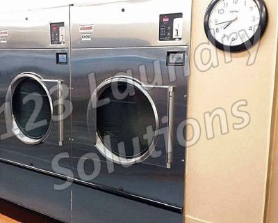 Fair Condition Cissell Stainless Steel Single Pocket Dryer CT050NDVB1G1N02 Used