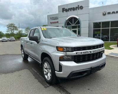 2020 Chevrolet Silverado 1500 4X4 Custom 4DR Double Cab 6.6 FT. SB