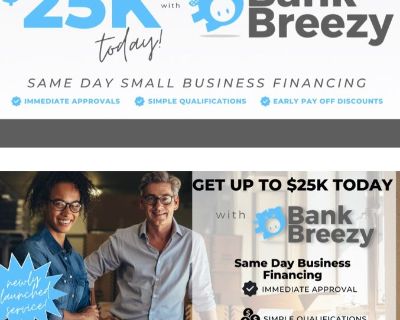 Business Owners Get $25k TODAY