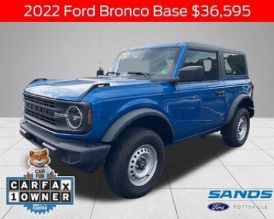 2022 Ford Bronco 4X4 Base 2DR SUV