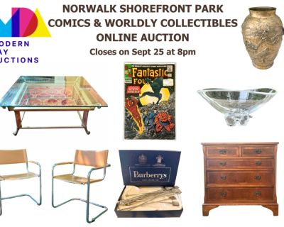 NORWALK SHOREFRONT PARK COMICS & WORLDLY COLLECTIBLES ONLINE AUCTION By Modern Day Auctions