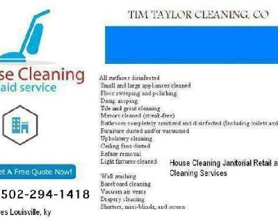 Hire a house cleaner louisville ky