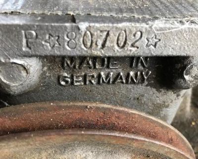Rare 1956 Porsche Speedster Super Engine #80702