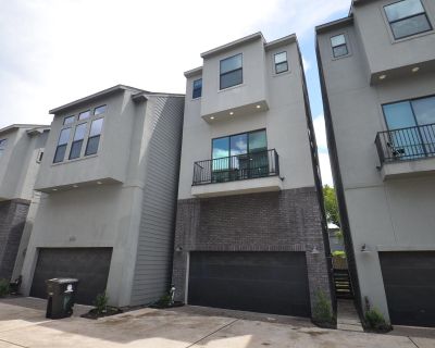 2616 Riverside Drive J. Property for Rent in Houston, TX for $2,550 with 3 bedrooms and 3 full baths, 1 half bath. This 1,984 square foot property was built in 2019 on a lot size of 0.0367.. Discover comfort and convenience in this beautifully updated townhouse at 2616 Riverside Drive, Unit J. This spacious home offers an inviting open-concept layout with abundant natural light, perfect for rel...